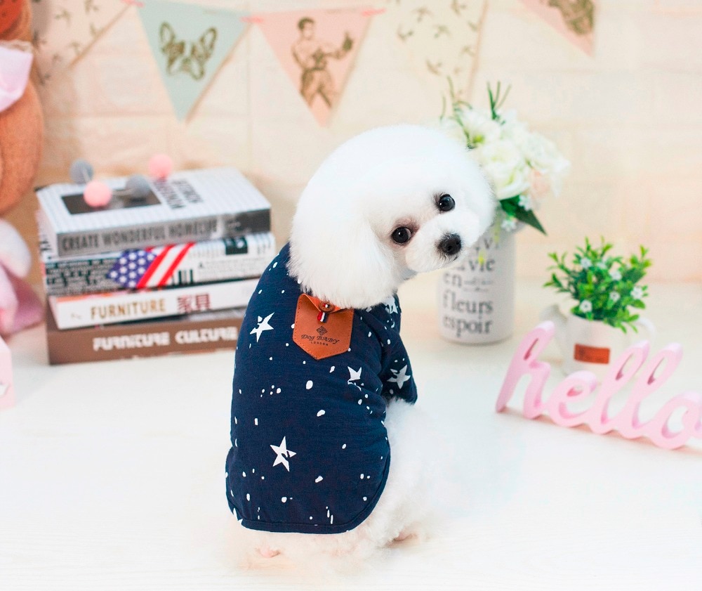 Leuke Japan Stijl Dogbaby Huisdier Honden T-Shirt Jas Puppy Honden Lente Zomer Kleding Shirt Voor Hond