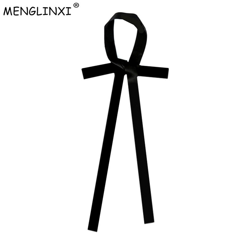 120Cm X 2.5Cm Effen Kleur Zijden Sjaal Brand Tas Sjaal Voor Vrouwen Hoofd Skinny Sjaal Lange Handvat tas Sjaals Wraps