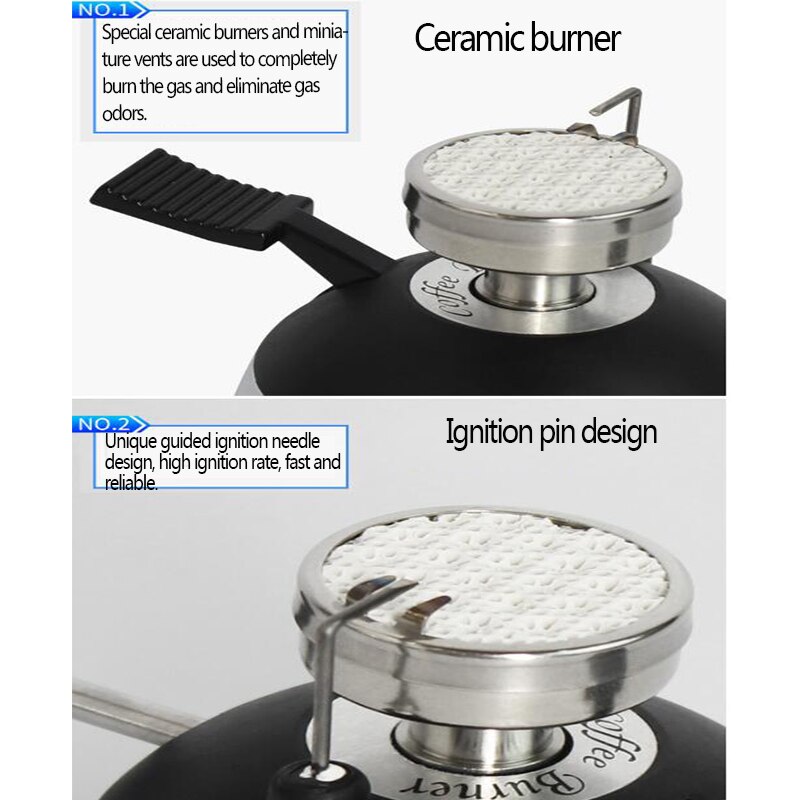 Gas Stove Desktop Gas Butane Burner Heater Is Suitable for Siphon Moka Pot Gas Stove Coffee Machine