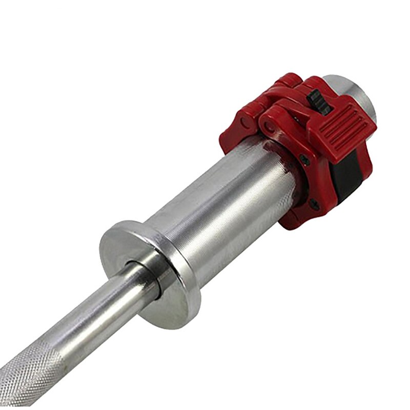 1Pair 25mm Exercise Weight Collar Gym Fitness Clamps Lock Dumbbell Spring Collars Weightlifting Tools Barbell Attachment