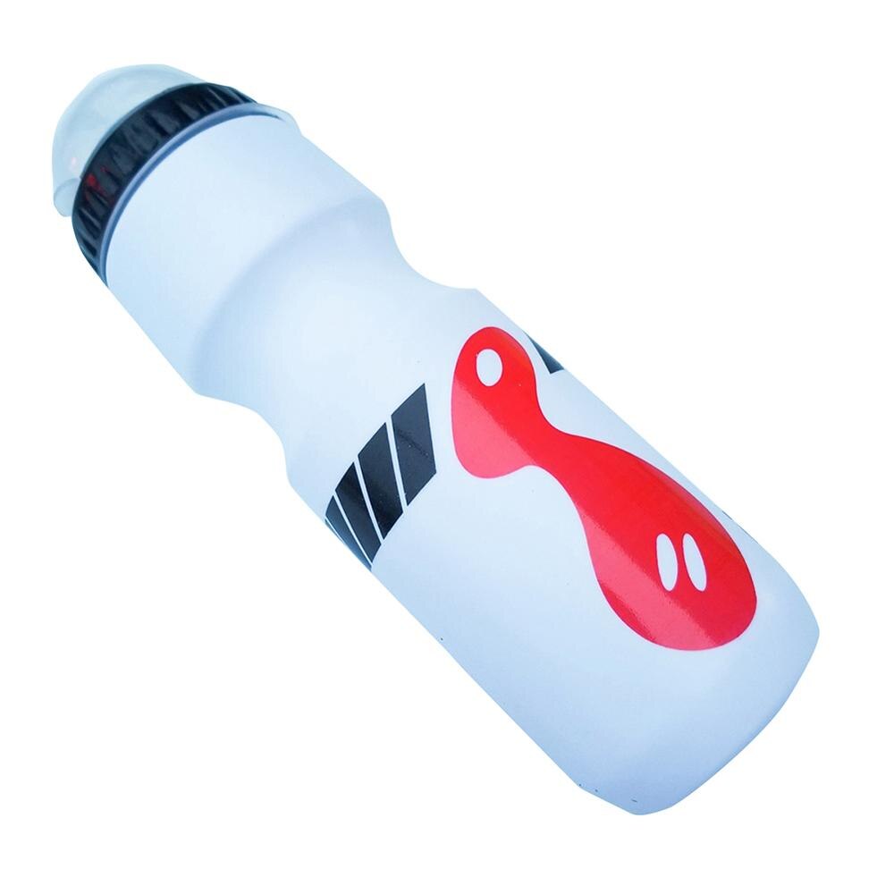 Sport Water Fles 750 Ml Plastic Direct Drinken Fles Met Deksel Outdoor Sport Fitness Fietsen Wandelen School Water Flessen: WHITE