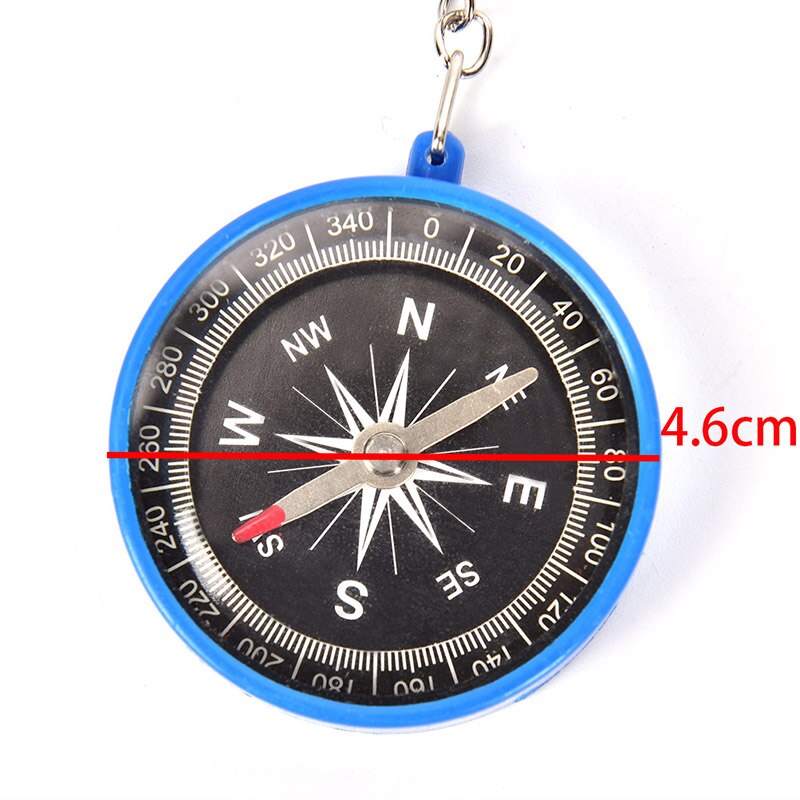 ortable Mini Precise Compass Practical Guider for Camping Hiking Outdoor North Navigation Survival Button Compass Random