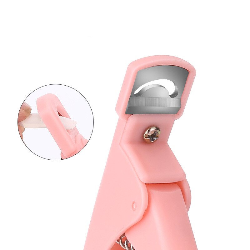 Coupe-ongles carré/rond/français, 1 pièce, coupe-ongle U Word, faux ongles Macaron, outils de manucure à faire soi-même