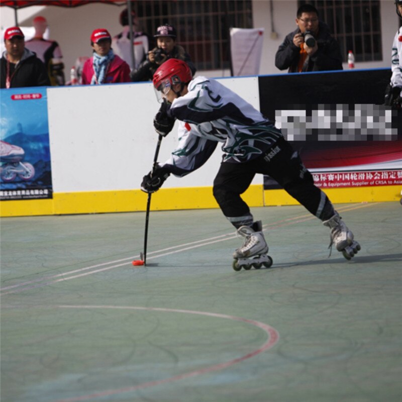 Åtdragare skate tie håll handtag hopfällbar ergonomisk kostym för konståkning hockey skridskoåkning skridskoverktyg