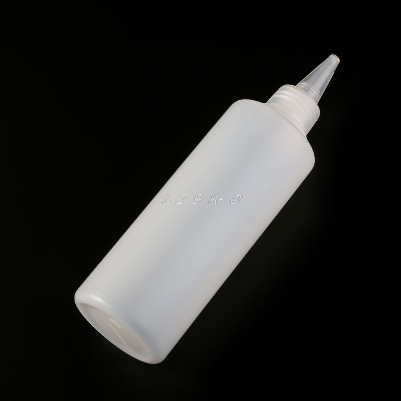 1pc hvid 250ml lim applikator klemflaske til papir quilling diy scrapbooking papir håndværktøj