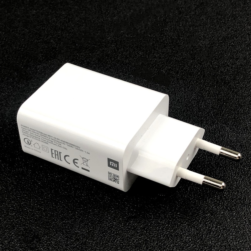 Oryginalna szybka ładowarka Xiao mi QC 3.0 18W ue adapter szybkiego ładowania TypeC kabel dla mi 9 SE 9T uwaga 10 A3 redmi uwaga 7 8 zawodowiec K20 zawodowiec