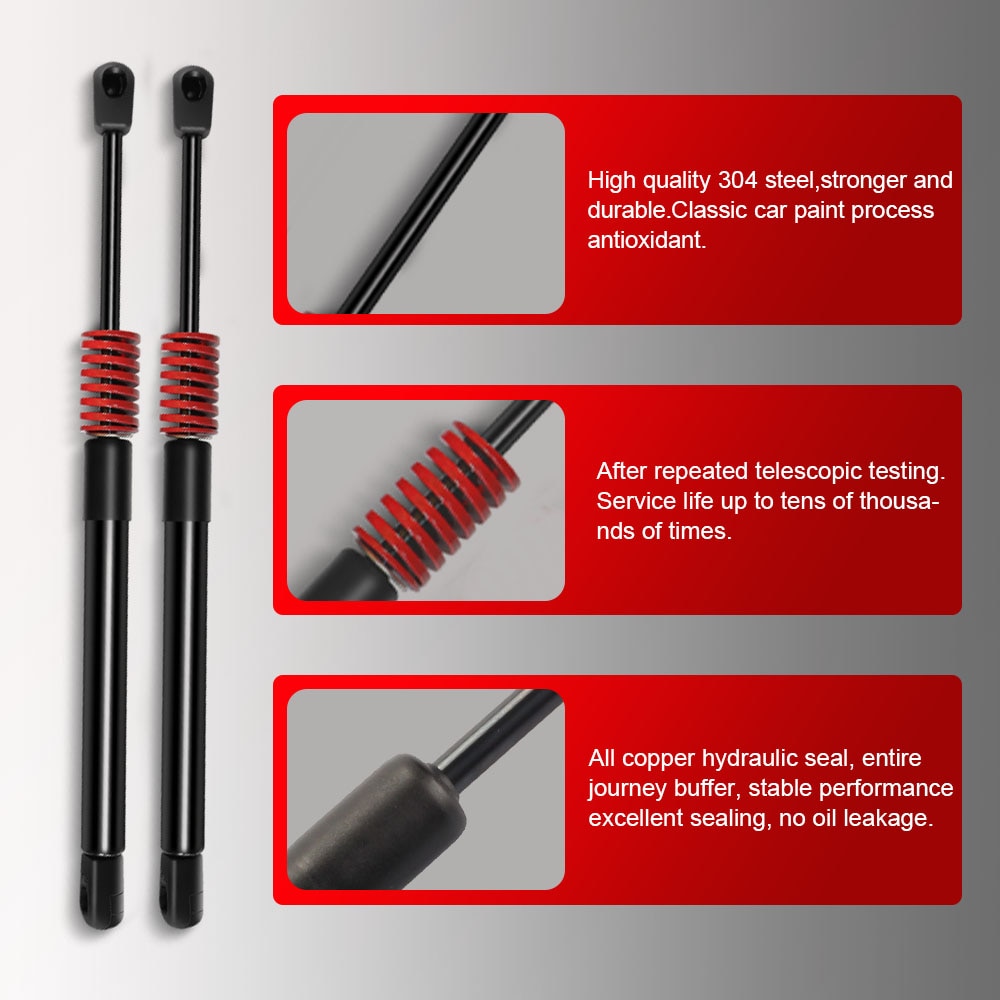 Lift Supports Front Hood Struts Gas Springs Shocks For 2004-2006 For Pontiac