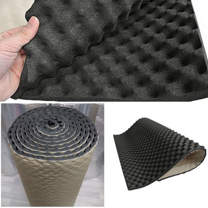 1* ljuddämpare ljudisolering akustiskt dämpande skum subwoofer matta hemma