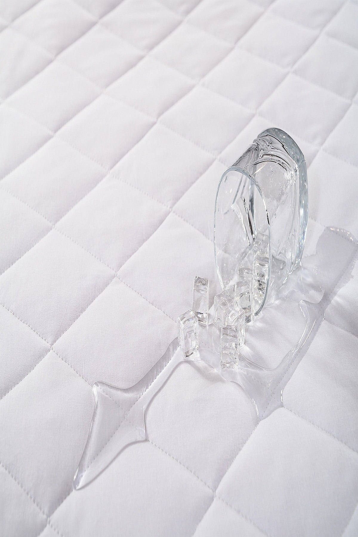 Quilted Fitted Water Liquid Waterproof Mattress Protector Mattress Pad 200x200 (10 Different Size)