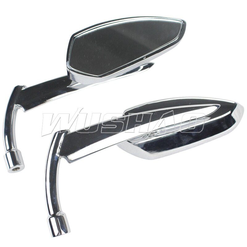 Black Chrome Motorfiets spiegel Achteruitkijkspiegel Zijspiegels Voor Harley Dyna Touring Road Electra Glide Softail Sportster 1200 883