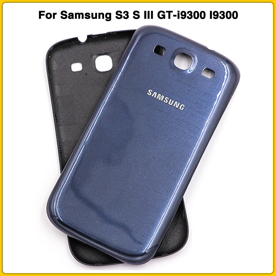 S3 boîtier arrière étui pour samsung S3 S III GT-i9300 I9300 I9305 I535 I747 T999 batterie couverture arrière porte couverture arrière remplacement