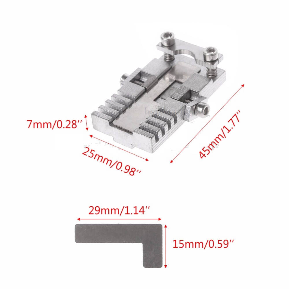 Key Clamping Fixture Duplicating Cutting Machine For Car Key Copy Tool Universal JUL19