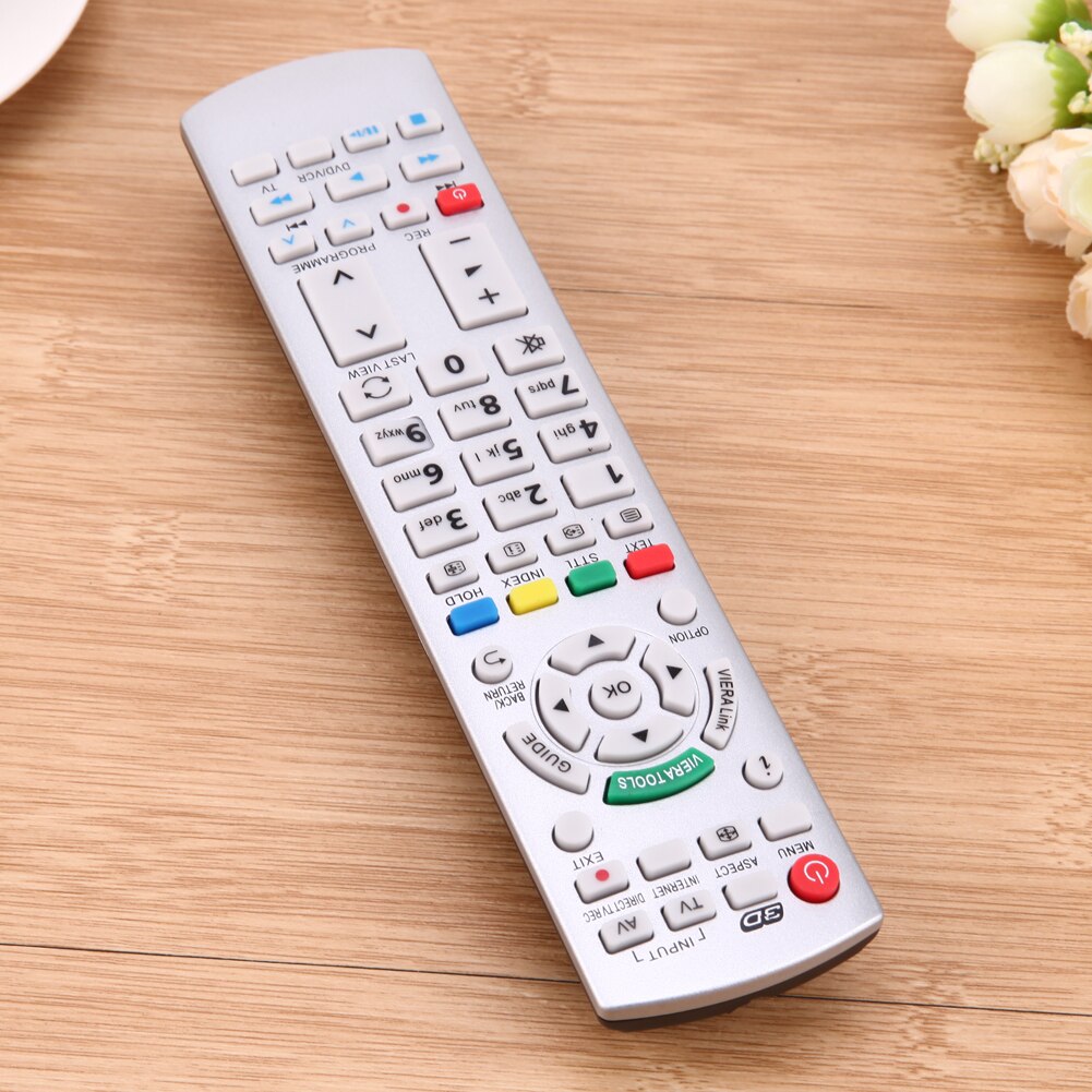 Remote Control Replacement for Panasonic N2QAYB000504 TV Remote Control for N2QAYB000673 N2QAYB000785 TX-L37EW30 N2QAYB000572