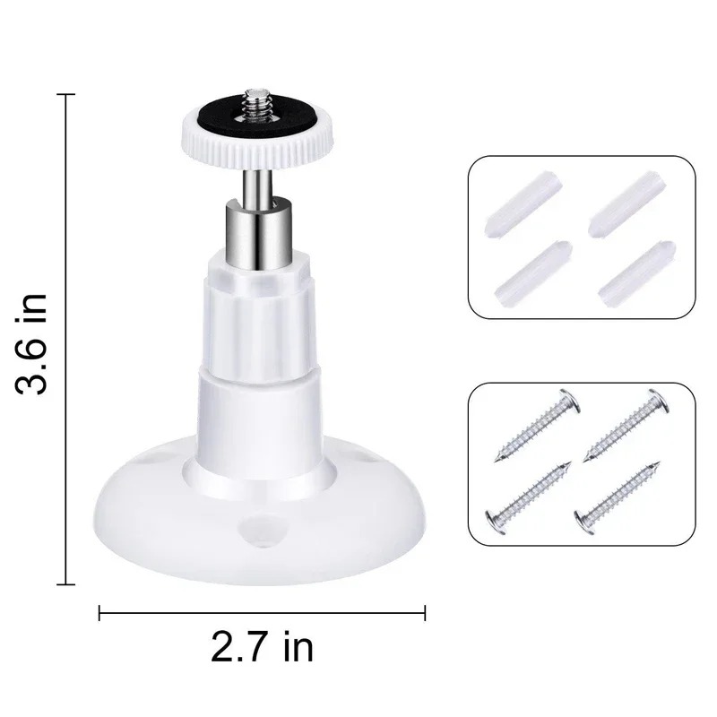 Camera Muur Beugel 360 Graden Draaibare Stabiele Plastic Voor Indoor Outdoor