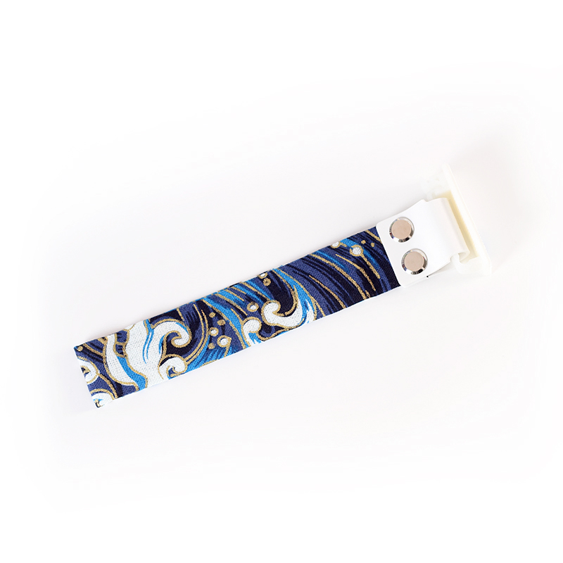 Universal Keyboard Straps Customization Snap Strap 60he Snap Straps For Mechanical Keyboards Wooting Wooting Keyboard Decoration: Cream Color