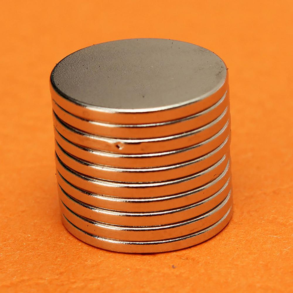 10 kpl 15 x 1.5mm n50 monikäyttöinen pyöreä levy harvinaisten maametallien tee itse erittäin vahvat magneetit jääkaapin askartelu akustiseen kenttäelektroniikkaan