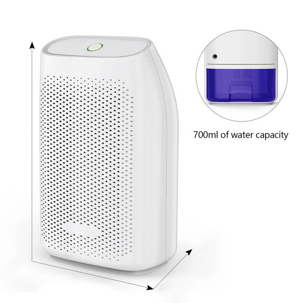 700ml Home Air Purifier Dehumidifier Semiconductor Desiccant Moisture Absorber Car Air Dryer Electric Cooling Machine