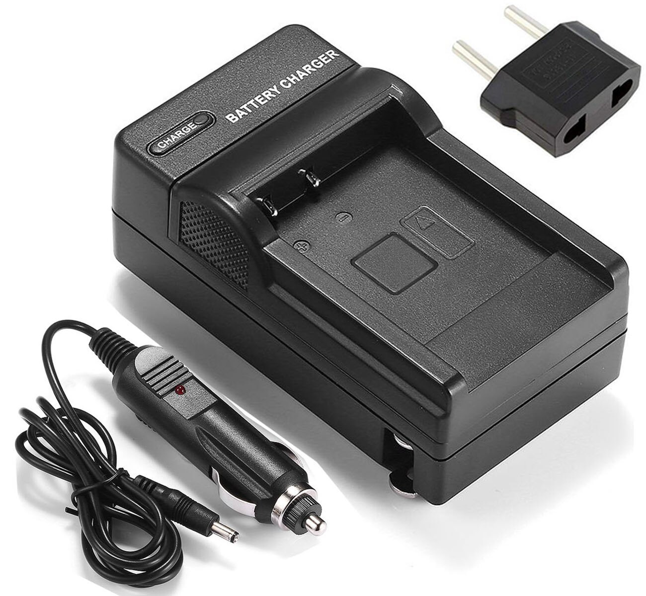 Batterij Lader Voor Sony Cyber-Shot DSC-TF1, TX5, TX7, TX9, TX10, TX20, TX30, TX55, TX66, TX100V, TX200V, TX300V Digitale Camera: Wall and Car Charger