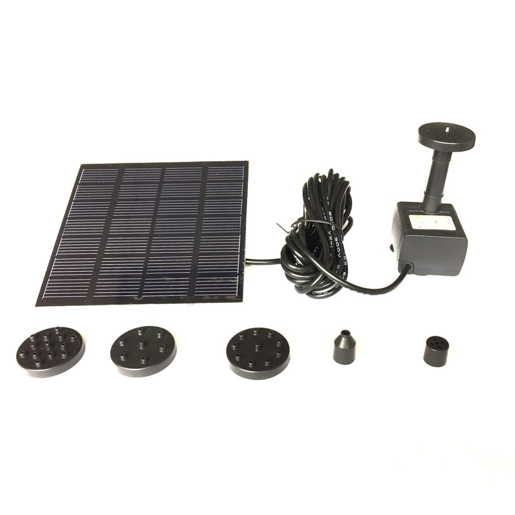 Solar Power Water Pump Garden Fountain Pool Watering Pond Pump Pool Aquarium Fish Tank with Separate Solar Panel