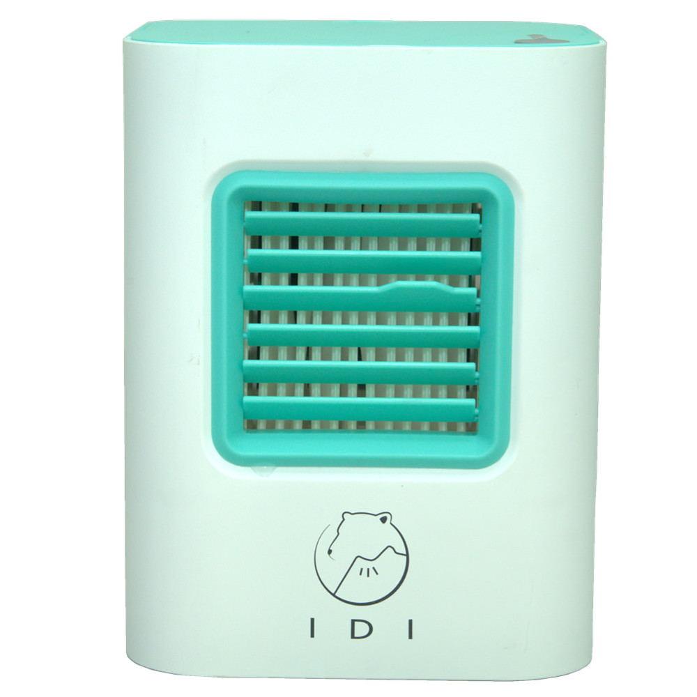 Neue USB Mini Lüfter tragbare klimaanlage für Autos Büro tisch Wasser Klimaanlage Ventilator: green