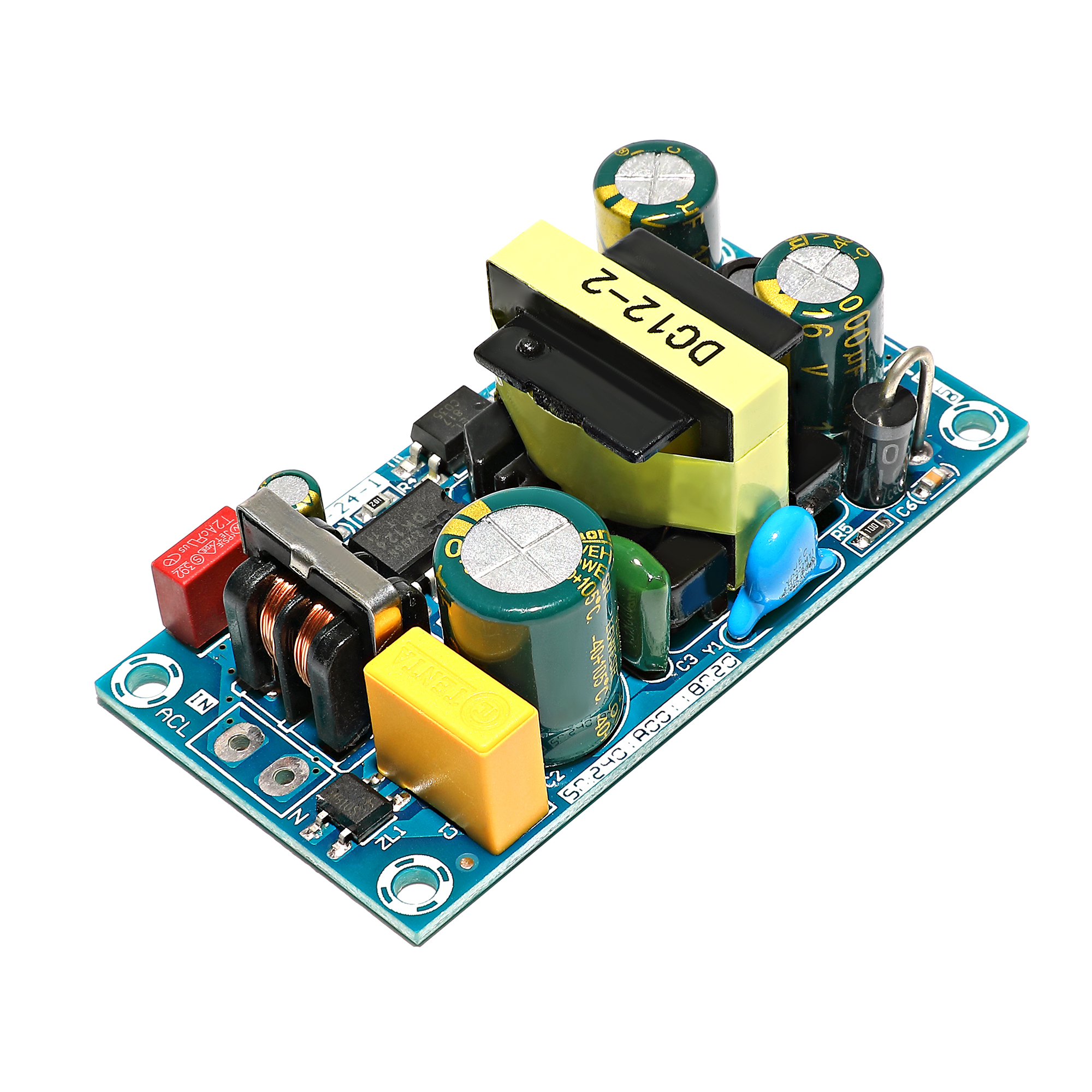 Ac 100-240V Naar Dc 12V 2A Schakelende Voeding Module AC-DC