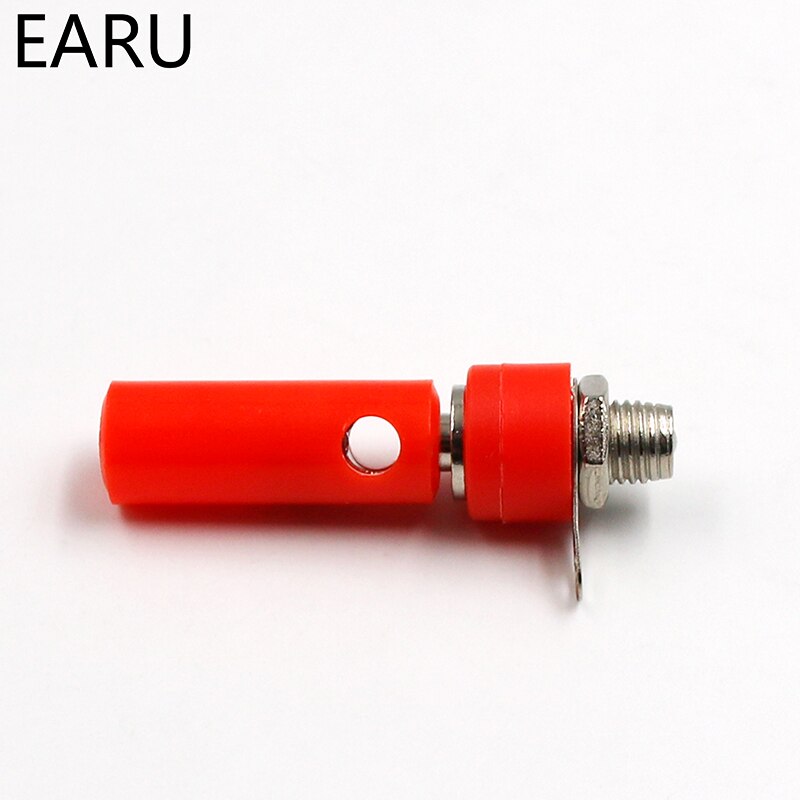 1 set hane och hona  j072 4mm banankontakt hane och hona för att sätta i kontakt bananstift diy modeller
