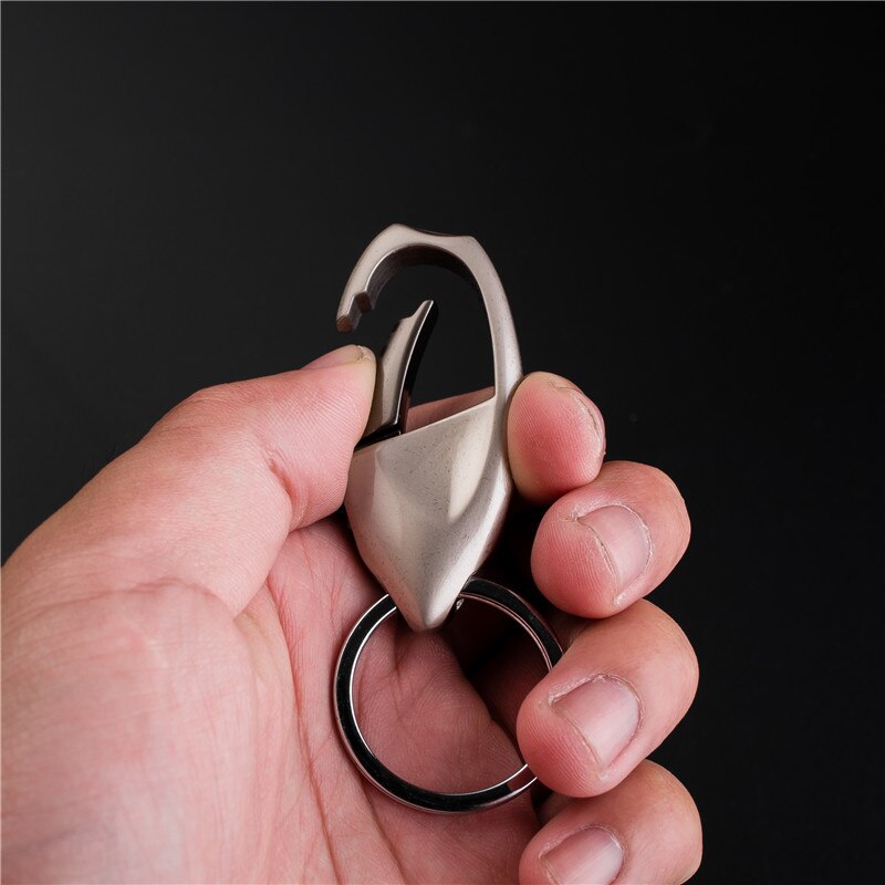 Leather Key Holder Keychains For Car Key Wallet Holder For Man Best Full Metal Keys Holder: Default Title