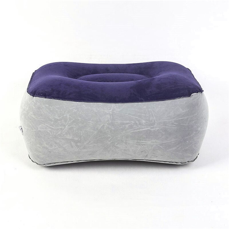 Strömten Fuß Hocker Pad Aufblasbare Massage Fußstütze Kissen PVC Reise Entspannen Kissen Auto Haushalt Heimat Büro Rest Bein hoch Werkzeug