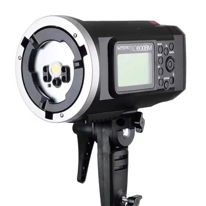 Godox AD-CS Bowens anillo fijo adaptador de montaje para Godox AD600B AD600BM para Godox AD-H600B AD-H1200B cabeza de Flash portátil