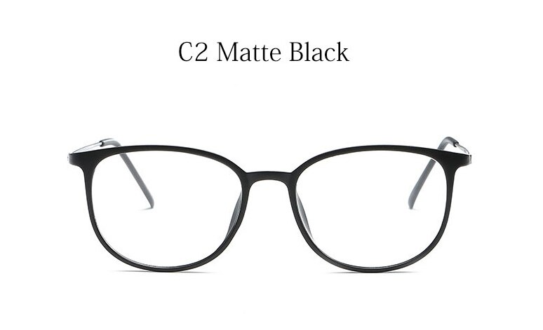 Monturas para gafas vintage monturas para gafas de gato para mujer, monturas para gafas claras de , monturas para gafas de mujer: C2 Matte Black