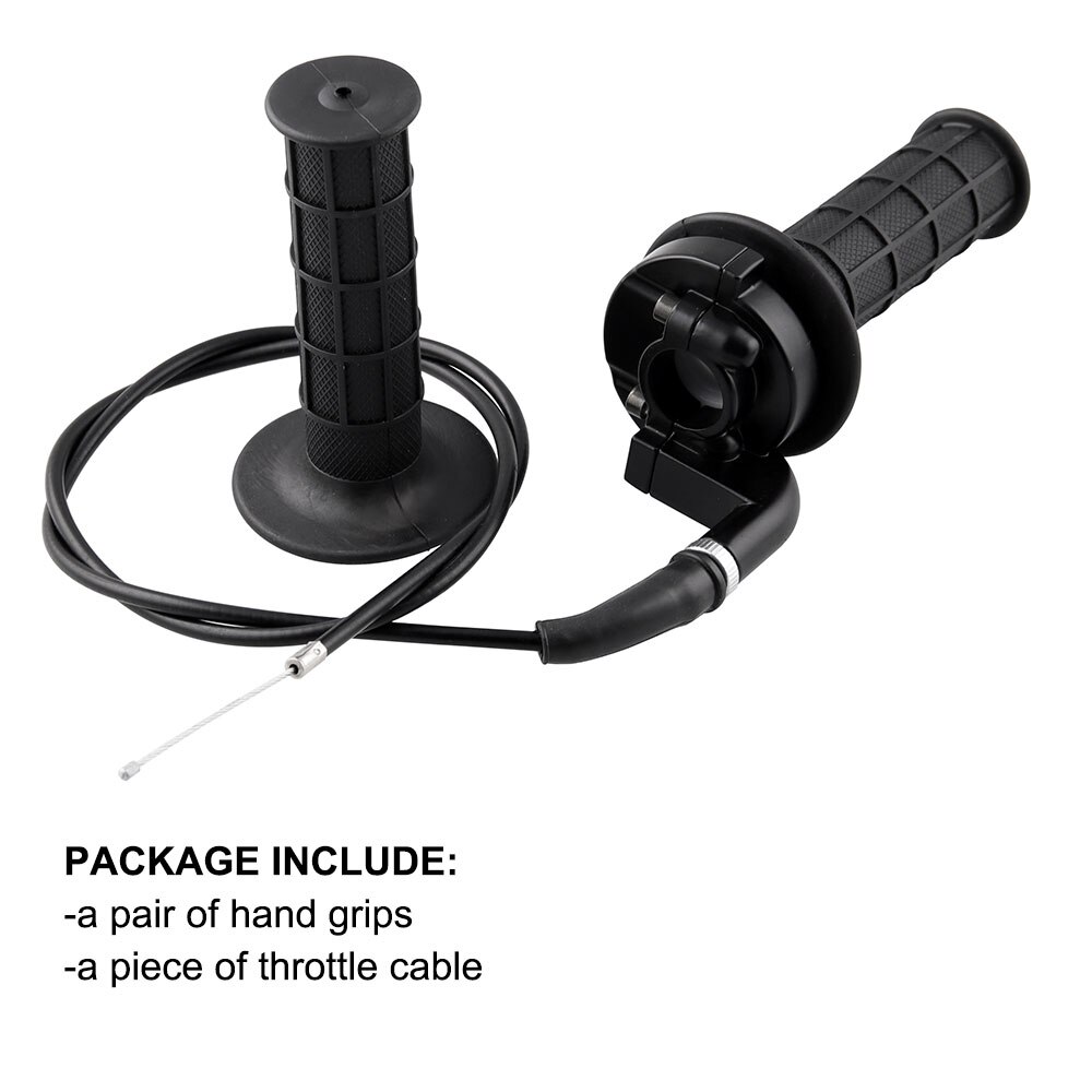 Carbman uchwyt przepustnicy uchwyty zestaw kabli uchwyt silnika Girps linka robić manetki gazu osadzanie gazu dla brud pitbike część uniwersalny uchwyt