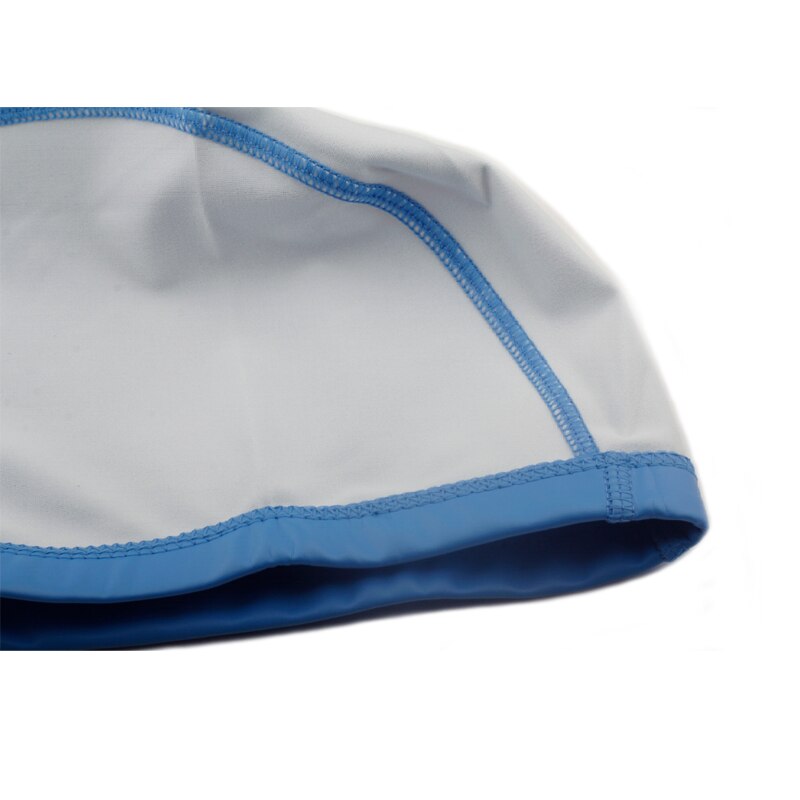 Gorros de natación elásticos impermeables para adultos y niños, de PU, con protección para la oreja, de pelo largo, para deportes de piscina, equipo de buceo