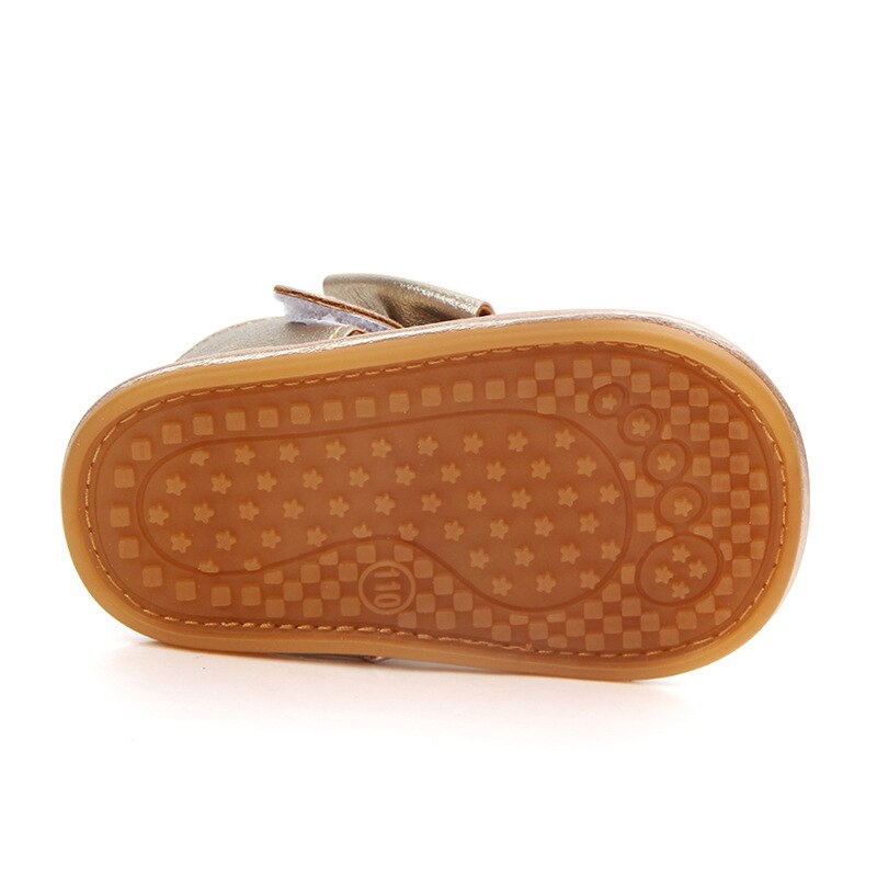 Zomer Baby Sandalen Leuke Strik Anti Slip Leer Baby Meisjes Sandalen Sandale Fille Peuter Baby Schoenen