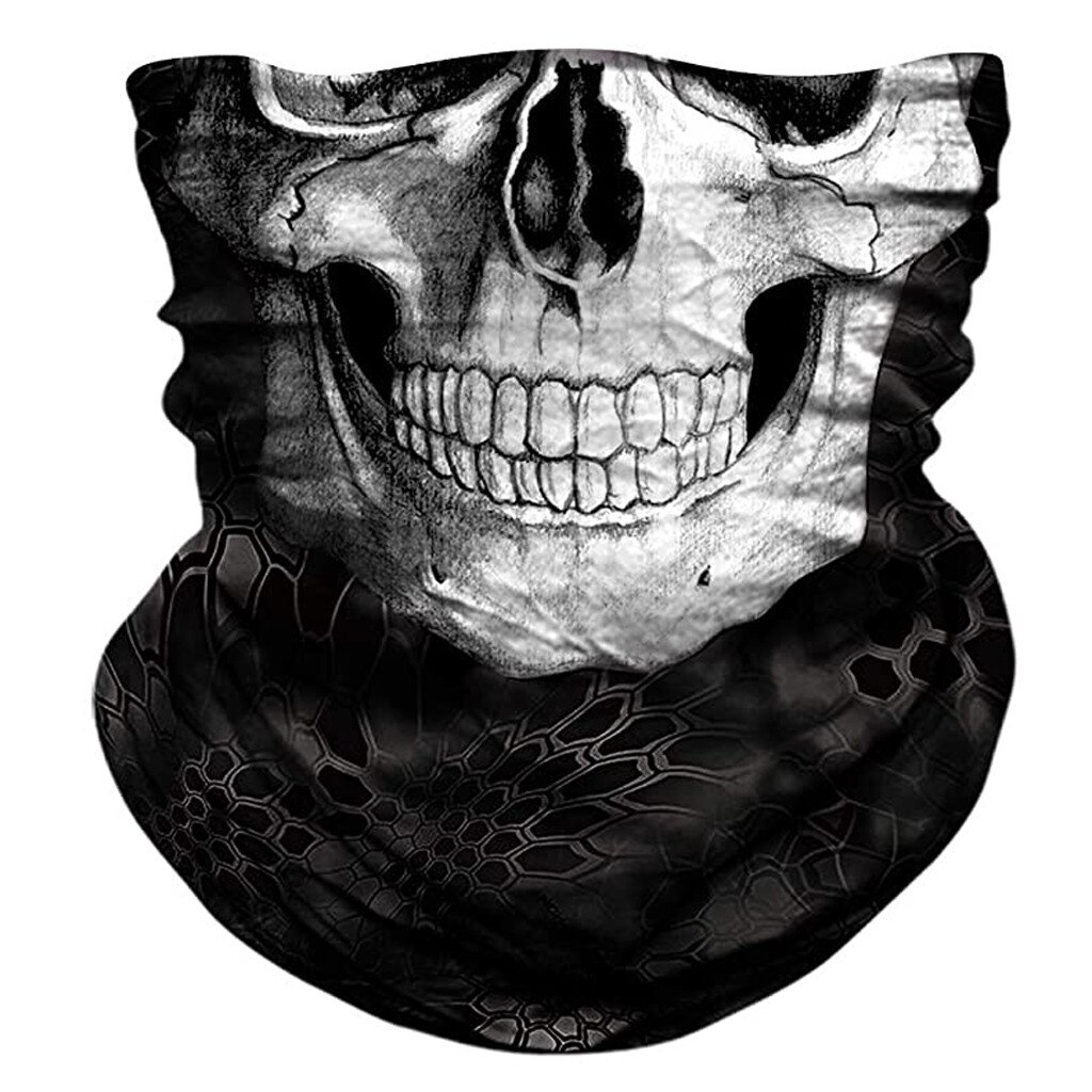 Fahrrad Skelett Masken Ski Schädel halb Gesicht Maske Geist Schal Multi benutzen Nacken Geist Halbe Gesicht Maske Maske Mascarillas Deportiva # M