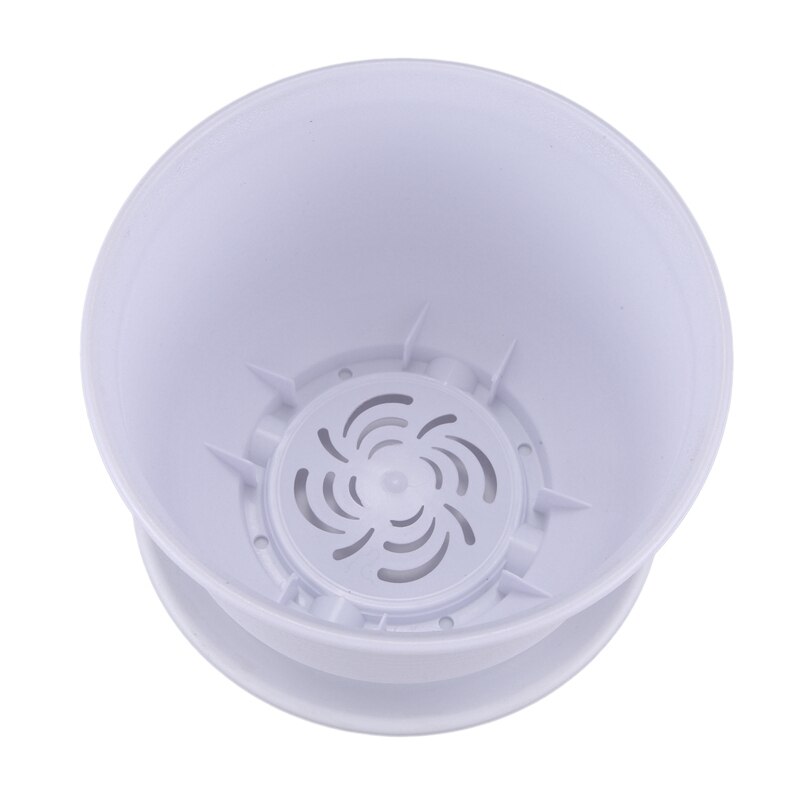 5.9 inch plastic plantenbakken met schotelset,  of 10 zaaibakken voor kwekerijen, voor bloemen, kruiden en cactussen, binnen en buiten