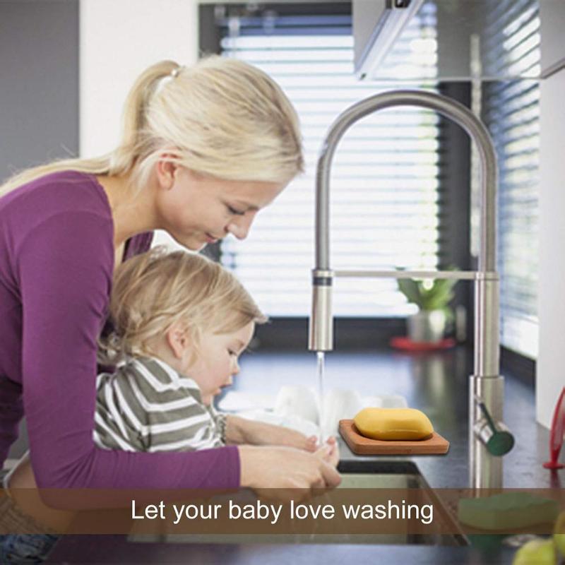 Natural Wooden Bamboo Soap Dish Wooden Soap Tray Holder Storage Soap Rack Plate Box Container for Bath Shower Plate Bathroom