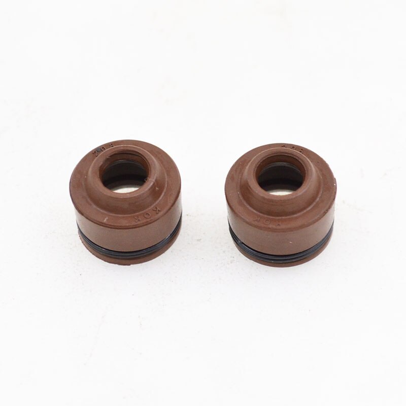 Motorcycle Engine Valve Intake Exhaust Stem Valve Guide Oil Seal for Honda WH100T GCC100 SCR100 SPACY100: Lavender