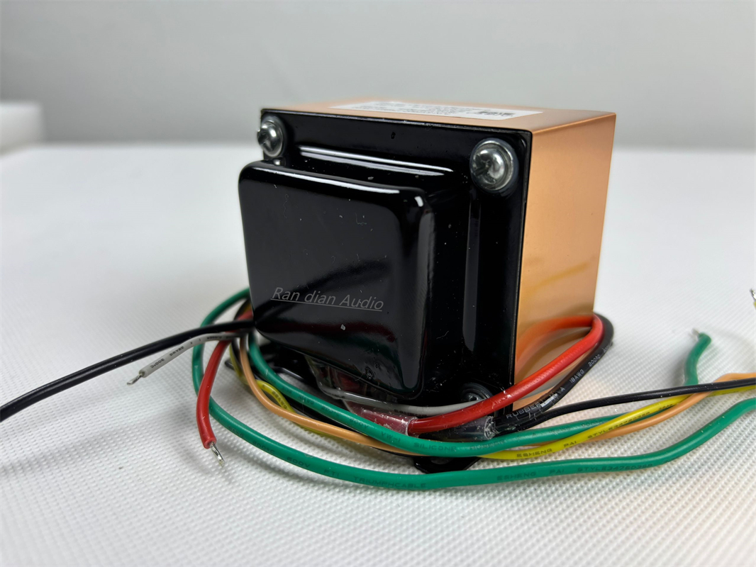 Excellent 50W EI Pure Copper Transformer With Copper Foil Shield For Marantz 7 Tube MM Phono Amplifier 265V+6.3V+12.6V