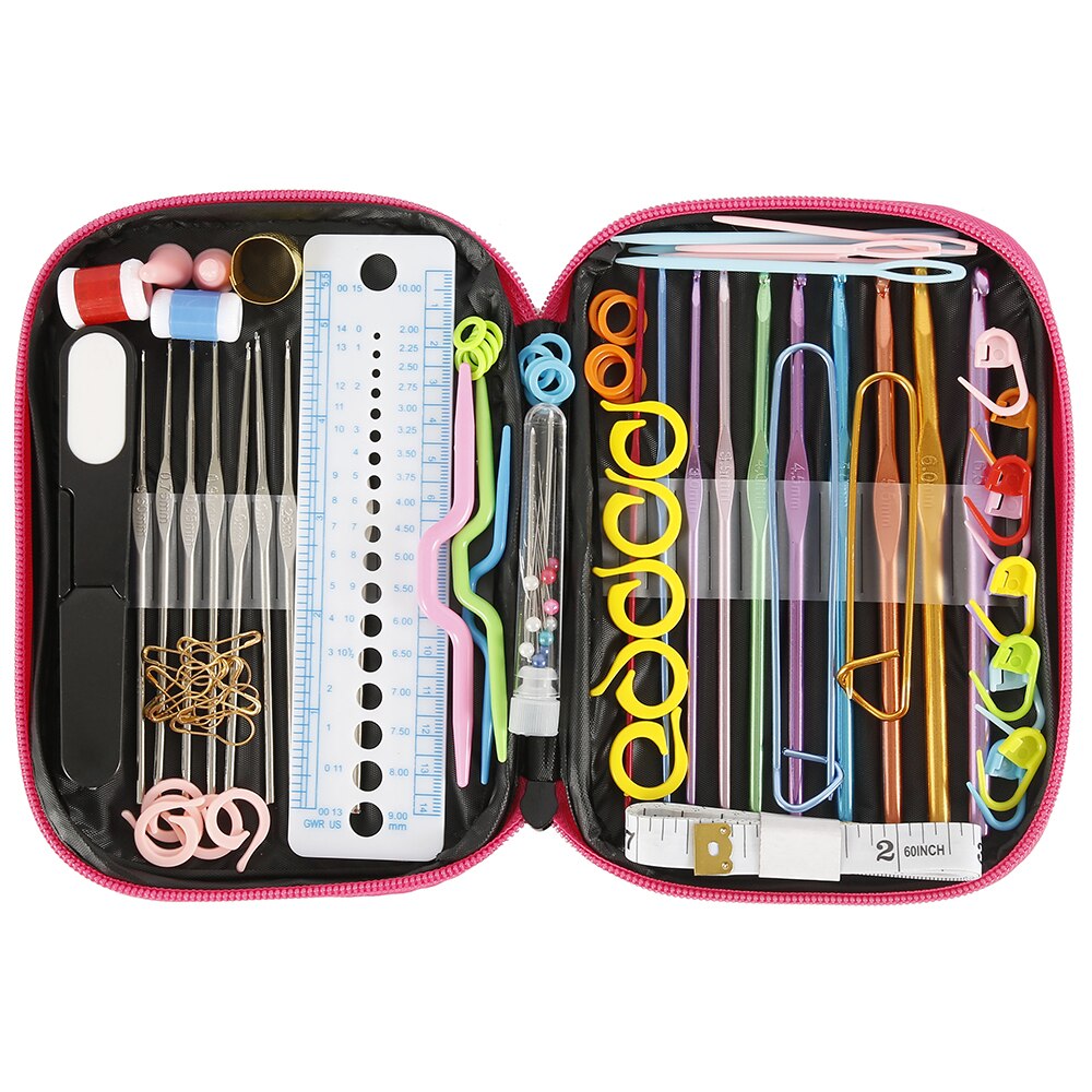 KIMISS Aiguilles à Crochet 10 Pièces Crochets Ensemble Conception