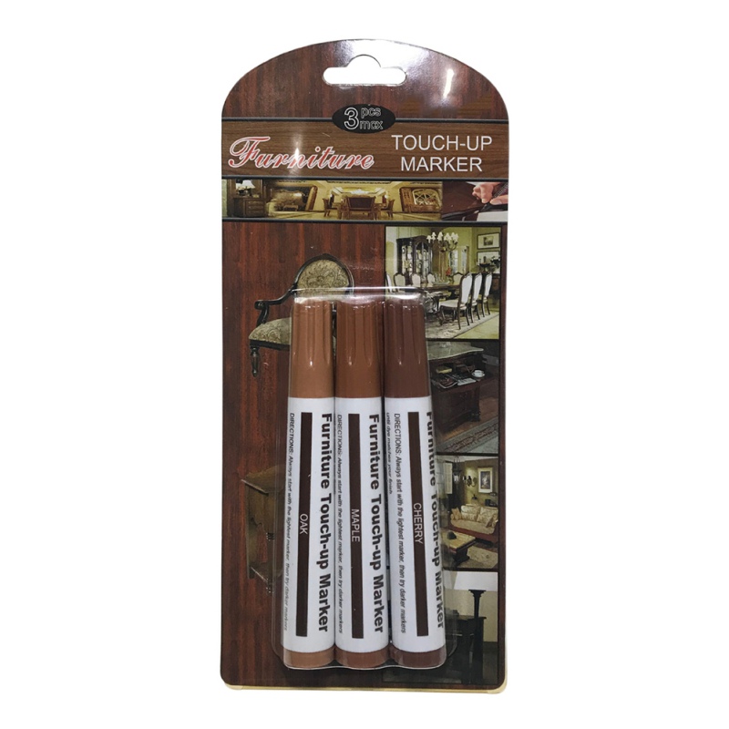 Wood Repair Kit Furniture Paint Floor Repair Floor Wax Crayon Scratch Patch Paint Pen Wood Composite Repair Materials: D