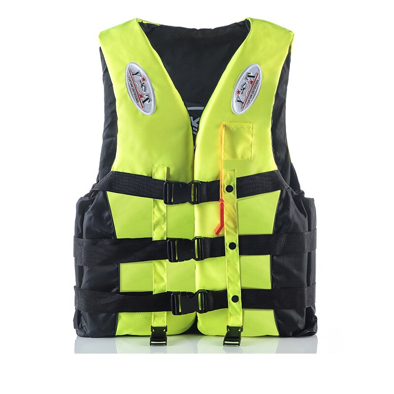 Swimming Boating Ski Drifting Life Vest with Whistle M-XXXL Sizes Water Sports Man kids Jacket Polyester Adult Life Vest Jacket: C / XXL