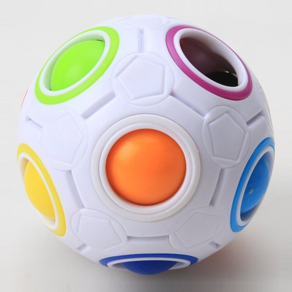 Kreative Magie Cube Regenbogen Ball Geschwindigkeit Puzzle Ball Pop Es Pädagogisches Spielzeug Lustige Spielzeug Für Kinder Erwachsene Stress Reliever