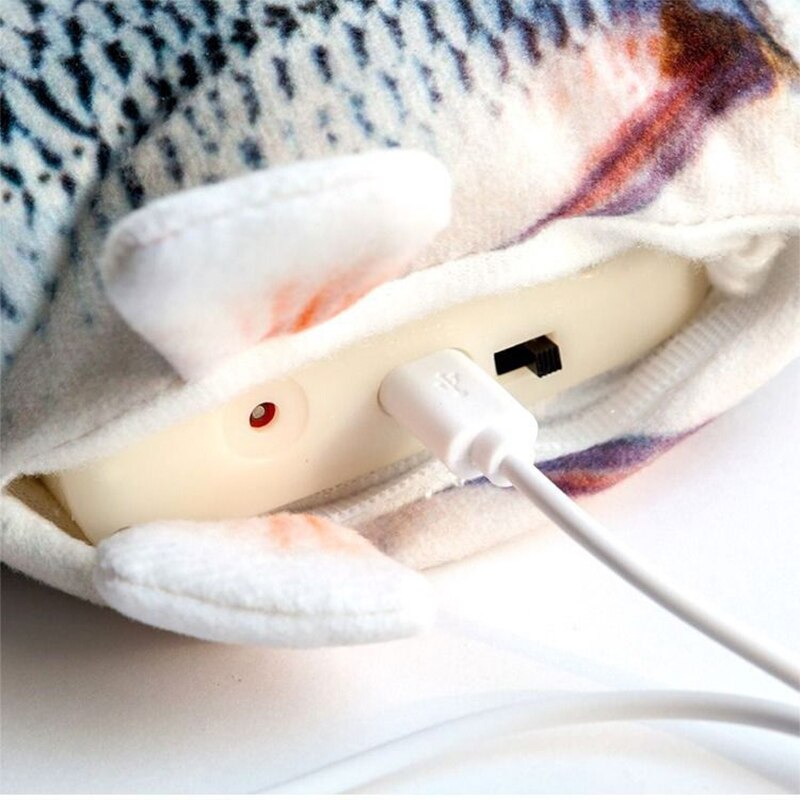 katze Spielzeug Fisch USB Floppy Fisch Spielzeug Für Katzen Interaktive Elektrische Lade Simulation Tanzen Springen Moving