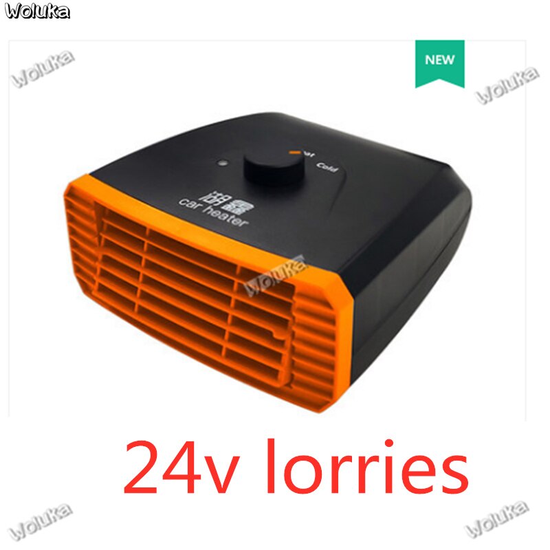 Bærbar bilvarmer 12v batteri bilvarmeventilator vintervogn varmer 24v cd50 q06: C