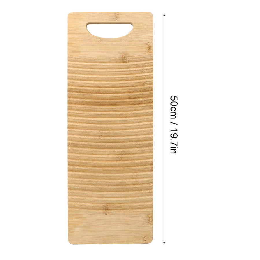 Laundry Washboard Washing Board Household Thicken Wooden Washboard Laundry Washing Board Clothes Cleaning Tools Accessories
