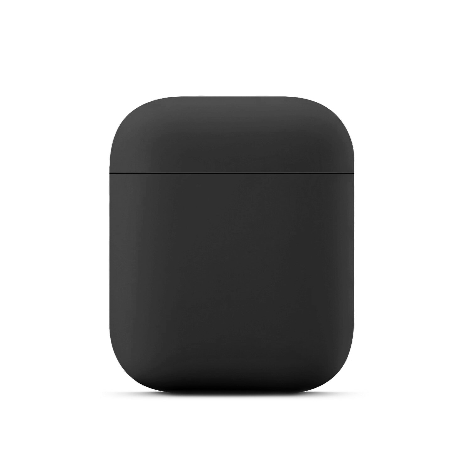 Soft Silicone Cases For Apple Airpods 1/2 Protective Bluetooth Wireless Earphone Cover For Apple Air Pods Charging Box Bags: black