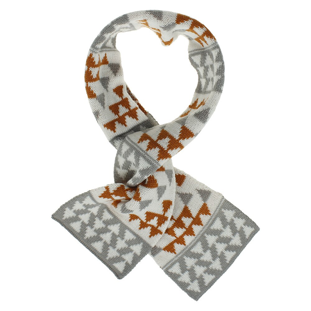 Écharpe en tricot avec motif de dinosaure brodé, pour enfants, garçons et filles, d'anniversaire de noël: 5