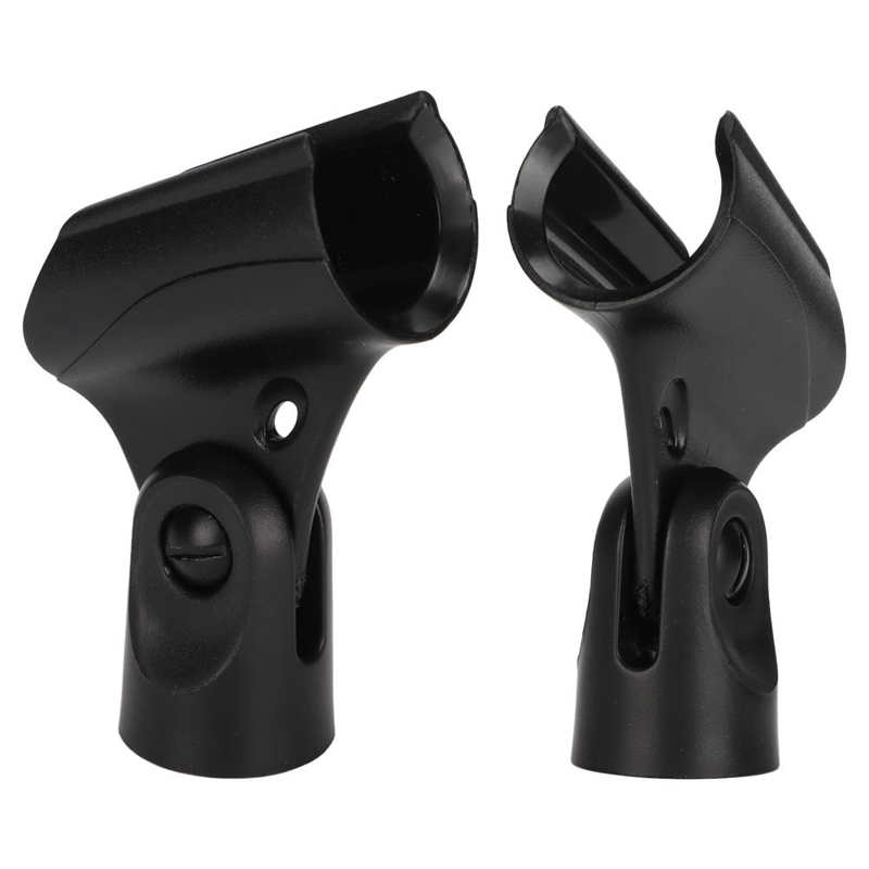 Universal Microphone Clip Copper Connector Microphone Clip Holder for Handheld Mic Microphone Holder