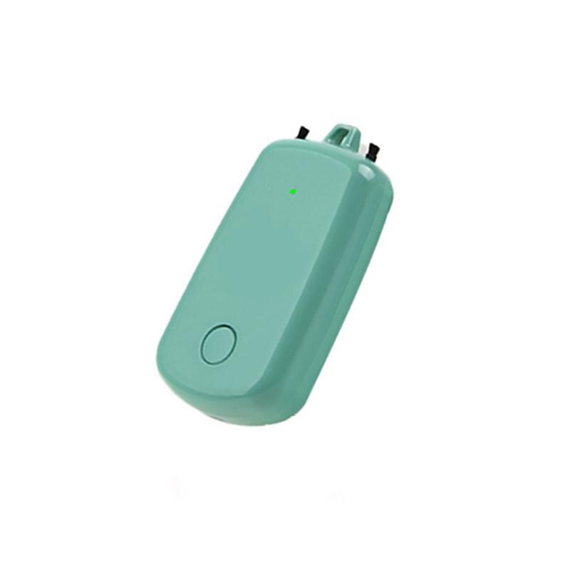 Collier purificateur d&#39;air Portable à anions, barre à oxygène, pour cou suspendu: 03 green