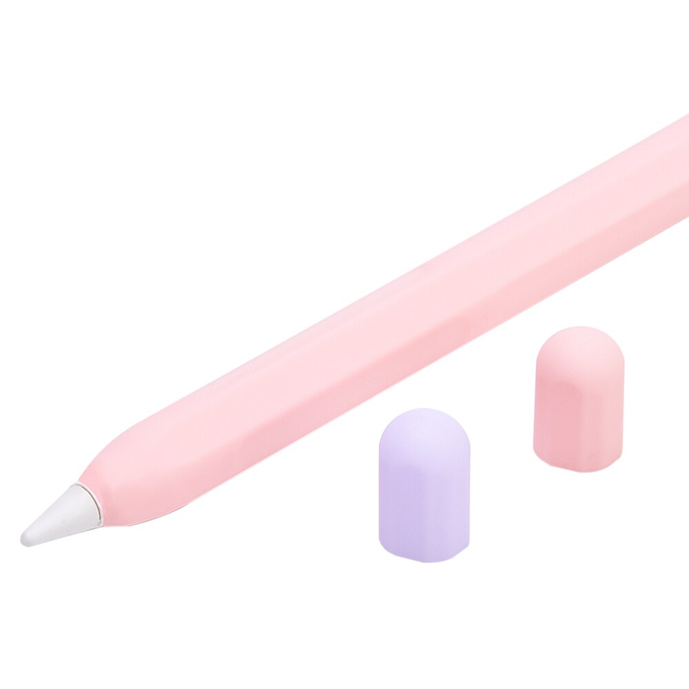 Silicone manchon capuchon pointe support de couverture tablette tactile stylet pochette manchon pour Apple crayon 2 housse pour Apple crayon 2: 03